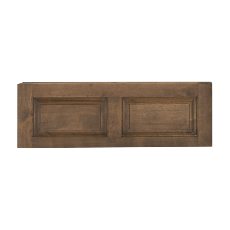 Facia massif + panneau soulevé