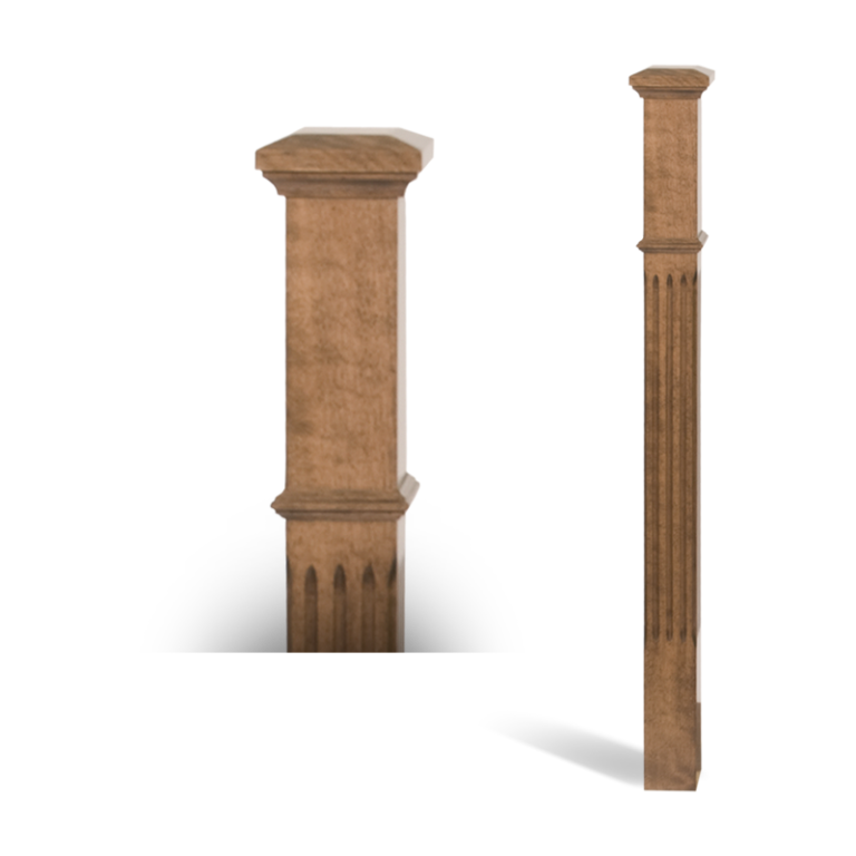 Poteau Richelieu 3po