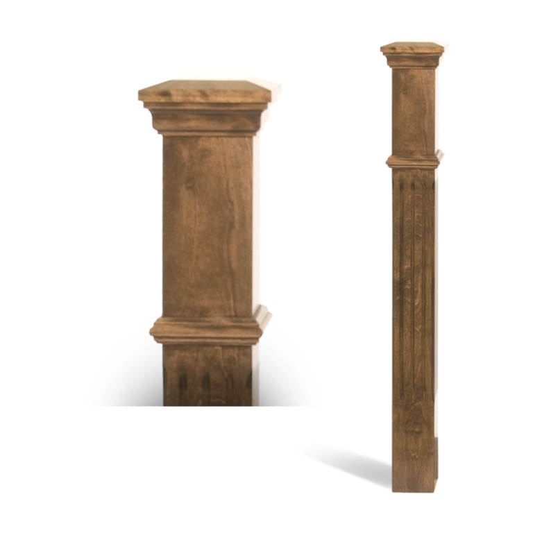 Poteau Richelieu 4po